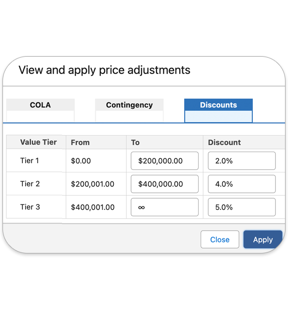 Advanced Pricing Capabilities